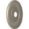 Ekena Millwork Berkshire PVC Medallion (Canopies up to 8 3/8"), 19"OD x 3 1/2"ID x 1"P, Metallic Silver Metallic CMP19BECSV - alternate 4